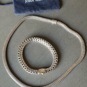 John Hardly men’s necklace and bracelet set